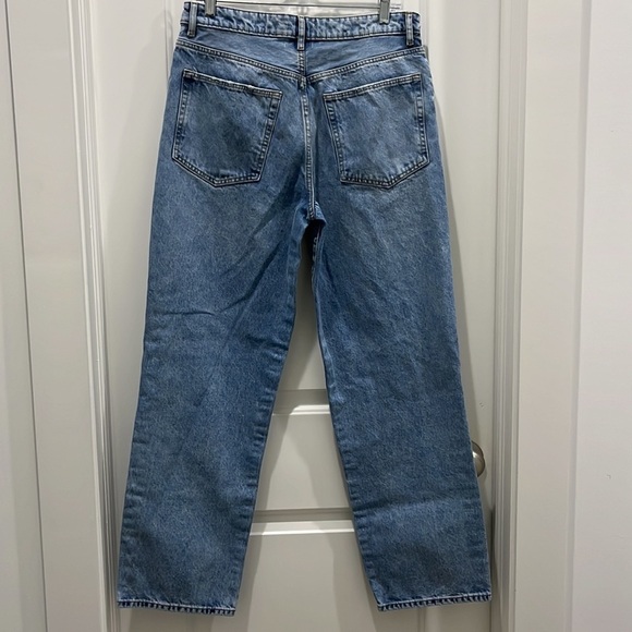 Lovers + Friends Button Fly Reece High Rise Slim Straight Denim Jeans Sz 30 - Picture 8 of 11